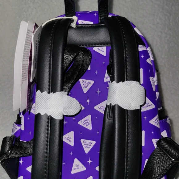 NWT Loungefly Magic 8 Ball All-Over Print Lenticular Mini Backpack - Picture 6 of 12